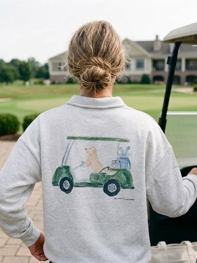 Flag & Bow x Kristen Nicholls Polo Sweatshirt