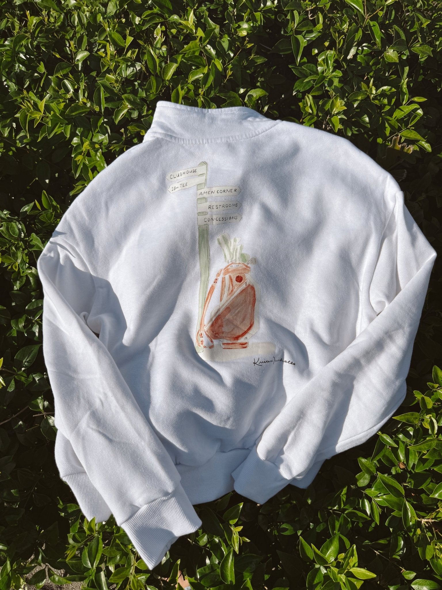 Club Tina x Kristen Nicholls Polo Sweatshirt - Club Tina