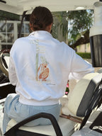 Club Tina x Kristen Nicholls Polo Sweatshirt - Club Tina