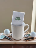 Golf Crew Socks - Fore Please - Club Tina