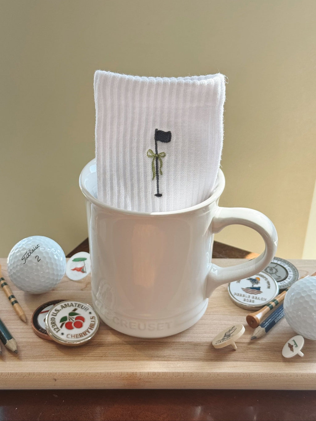 Golf Pilates Socks - Club Tina