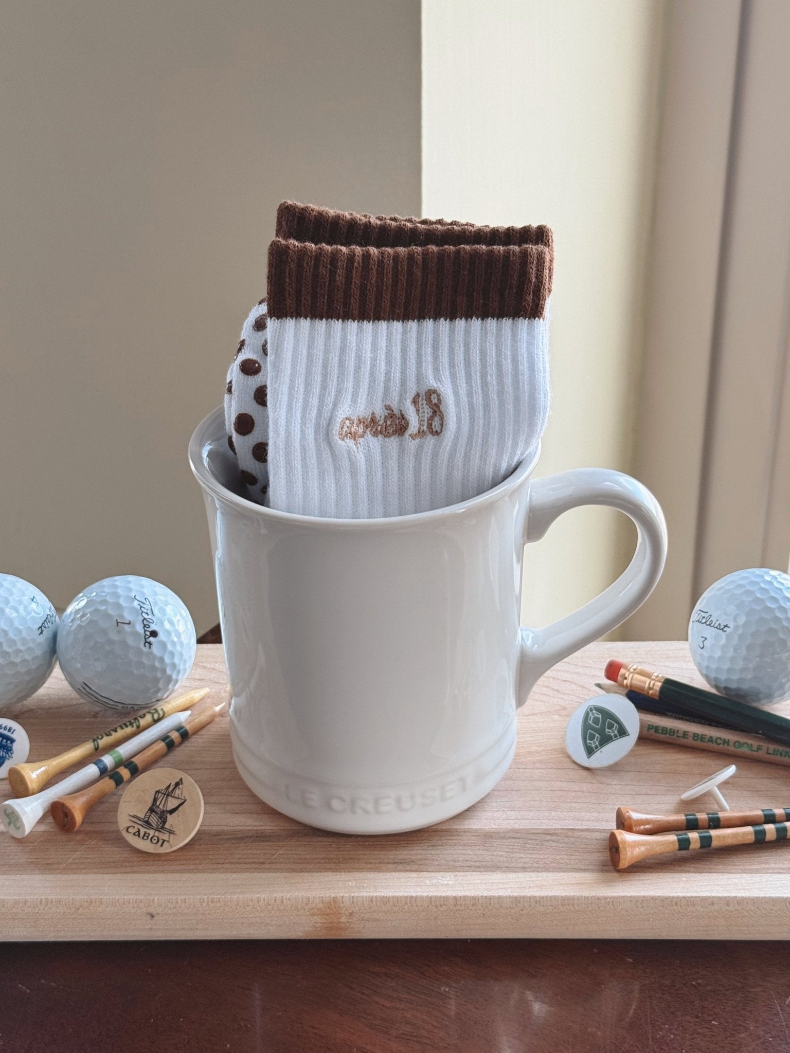 Golf Pilates Socks - Après 18 - Club Tina