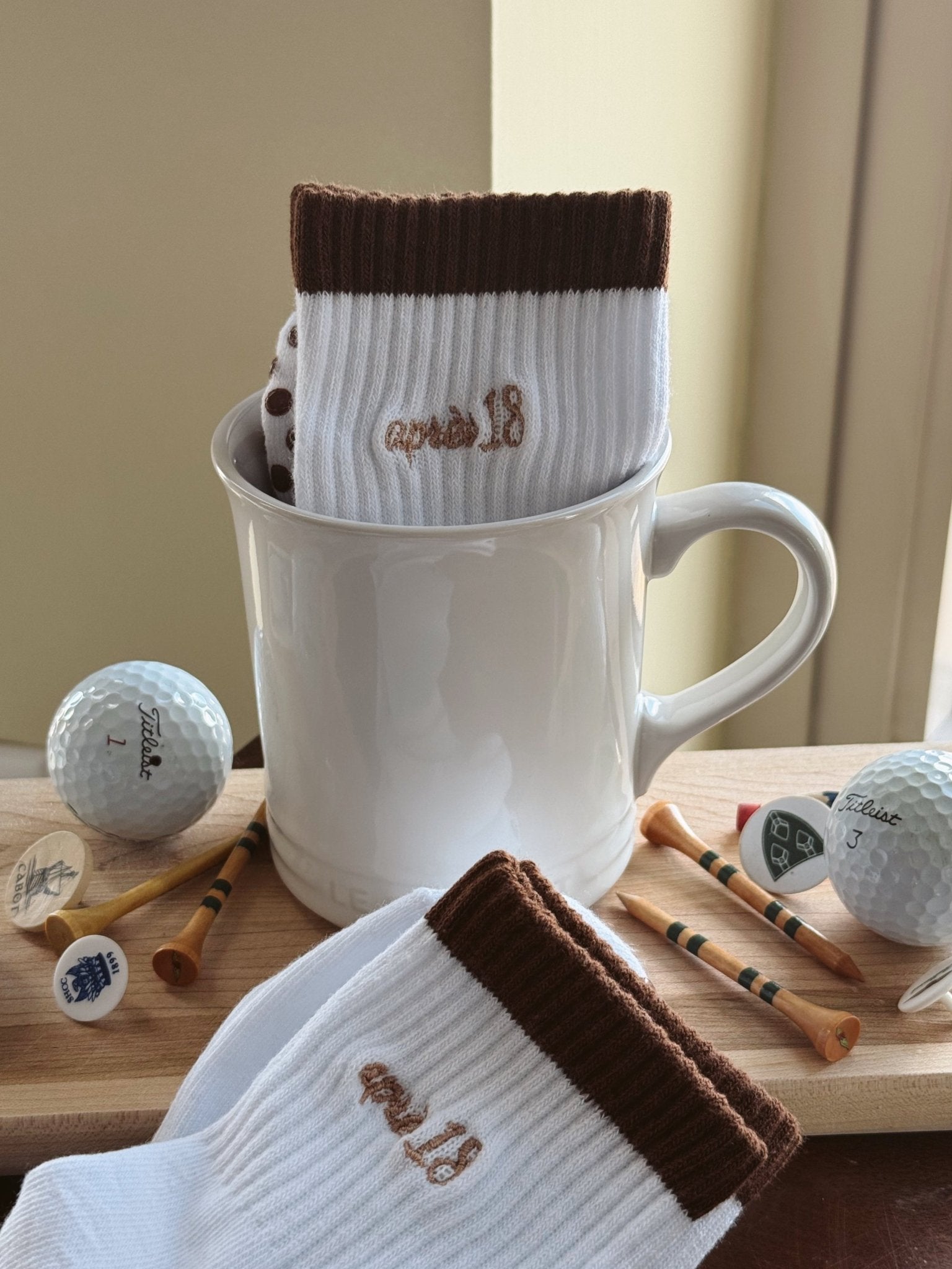 Golf Pilates Socks - Après 18 - Club Tina