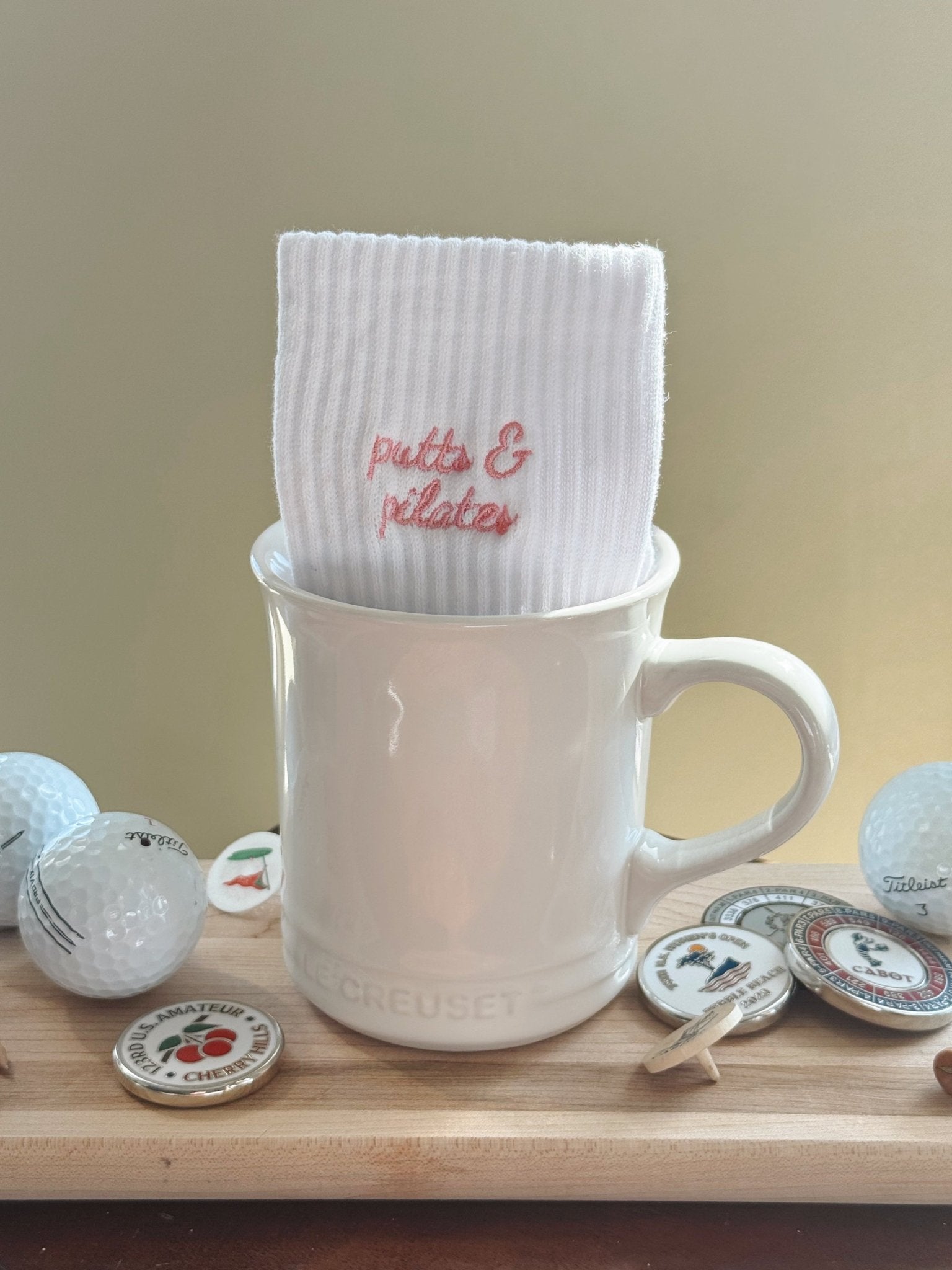 Golf Pilates Socks - Putts & Pilates - Club Tina