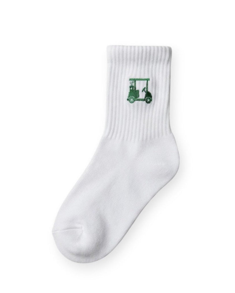 Golf Crew Socks - Golf Cart